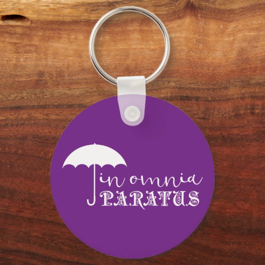 In Omnia Paratus Sleutelhanger (Voorkant)