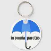 in omnia paratus sleutelhanger (Voorkant)