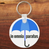 in omnia paratus sleutelhanger (Voorkant)