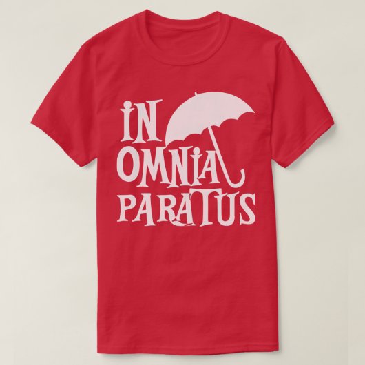 In Omnia Paratus T-shirt (Design voorkant)