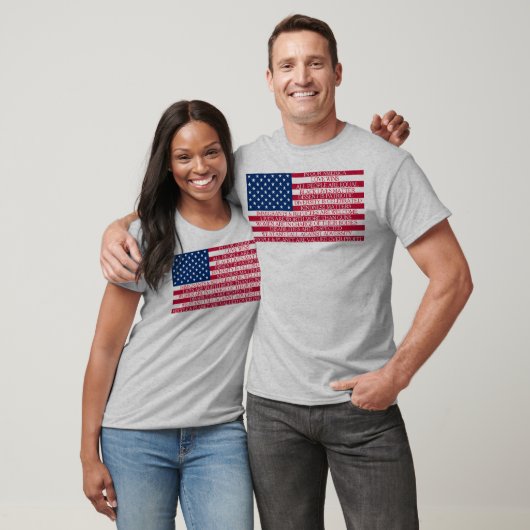 In ons Amerika T-shirt (Unisex)