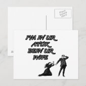 In ons attik, bein onze vrouw briefkaart (Voorkant / Achterkant)