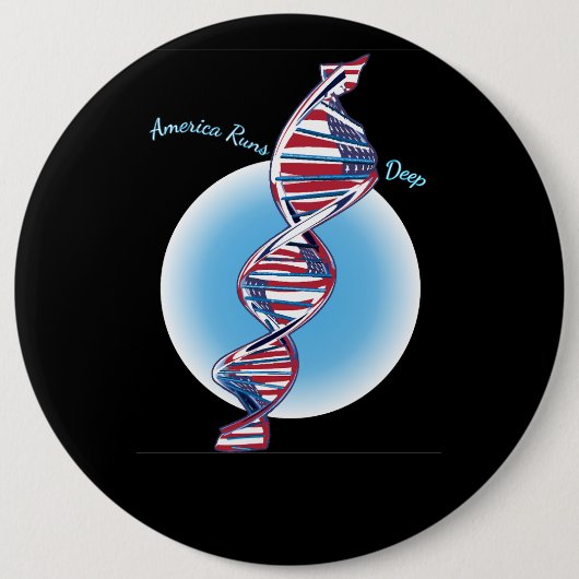 In ons DNA Ronde Button 6,0 Cm (Voorkant)