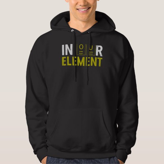 In ons Element Fun Chemistry Elemental Science Lab Hoodie (Voorkant)