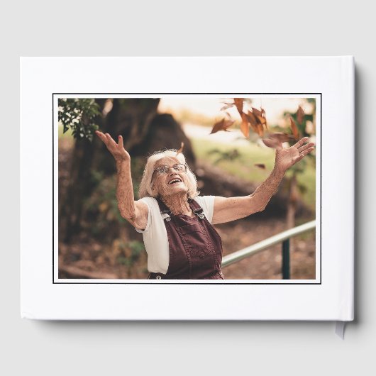 In ons hart Foto Memorial Gastenboek (Achterkant)