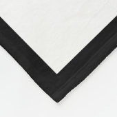 In ons hart voor altijd zwart-wit sympathie fleece deken (Hoek)