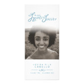 In ons hartenbegrafenisprogramma wit en blauw reclamekaart (Achterkant)