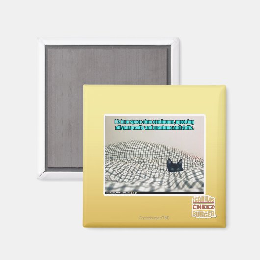 In ons ruimtetijdcontinuüm magneet (Voorkant / Achterkant)