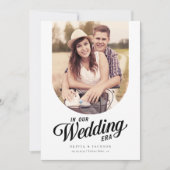 In ons trouwtijdperk Foto Save The Date (Voorkant)
