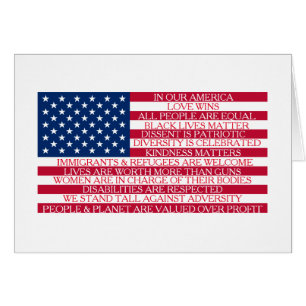 In onze Amerikaanse blanco kaarten