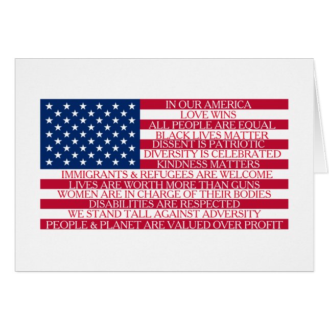 In onze Amerikaanse blanco kaarten (Voorkant Horizontaal)