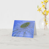 In onze gebeden... kaart (Gele Bloem)