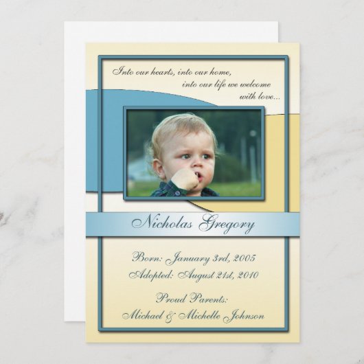 In onze harten ~ Aankondigingen van overneming (Voorkant / Achterkant)