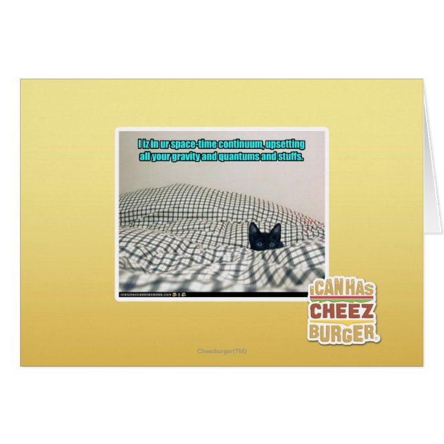 In onze Space Time Continuum (Voorkant Horizontaal)