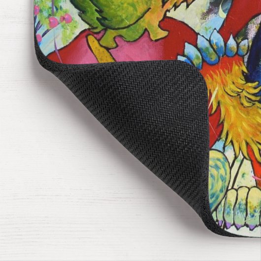 In onze tuinen Muismat met draak (Hoek)