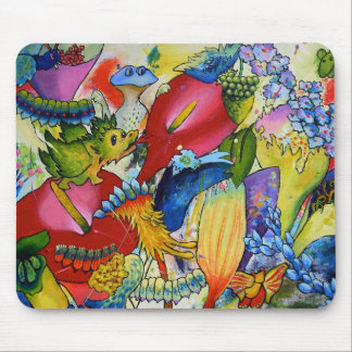 In onze tuinen Muismat met draak