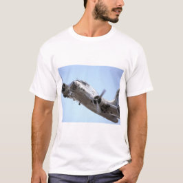 In op een run -B17 Flying Fortress T-shirt