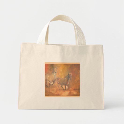 In open land mini tote bag (Voorkant)