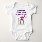 in opleiding, roze romper (Voorkant)