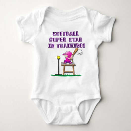 in opleiding, roze romper (Voorkant)