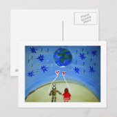 ...In Other Words...art by Jutta Gabriel... Briefkaart (Voorkant / Achterkant)