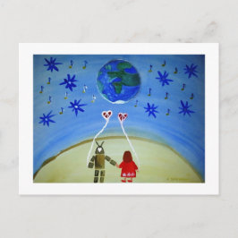 ...In Other Words...art by Jutta Gabriel... Briefkaart