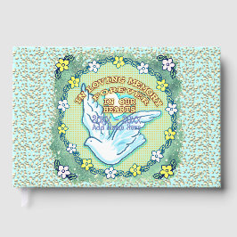 In Our Hearts aangepaste Memorial gastenboek