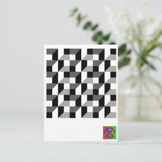 IN_OUT briefkaart (Staand voorkant)