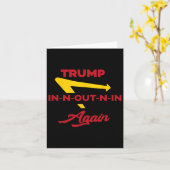 In Out N Again Trump Kaart (Gele Bloem)
