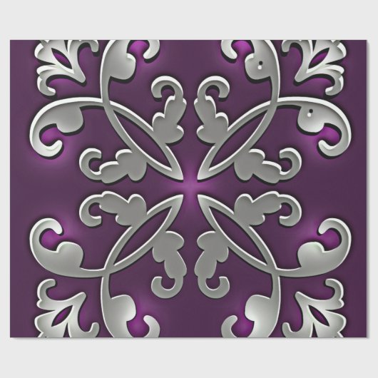  in Paars Cadeaupapier (Vlak)