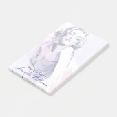  in Paars Post-it® Notes (Schuin)