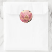 in Paarse Tulip Sticker (Tas)