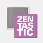  in Paarse Zentastic Magneet (Voorkant / Achterkant)