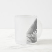 In papa's hand matglas koffiemok (Voorkant rechts)