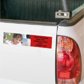 "" IN PARDISE KAN DE ANGELS JE VERLENEN" ... BUMPERSTICKER (Op Truck)