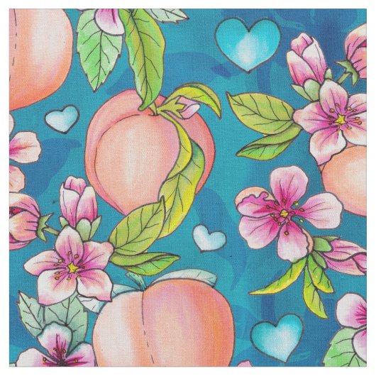 in Peach Stof (Close Up)