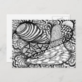 in Pen & Ink Briefkaart (Voorkant / Achterkant)