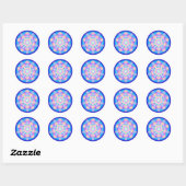 in-PHI-Knit Ronde Sticker (Vel)