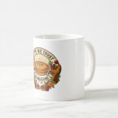 In Pie We Trust Coffee Mug Koffiemok (Voorkant rechts)
