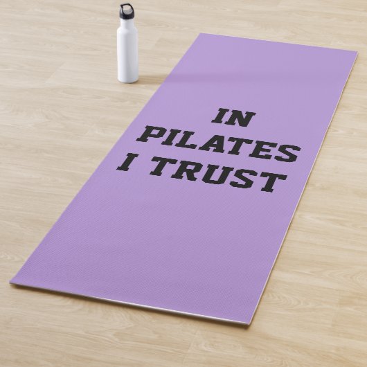 In Pilates I Trust Lavendel Oefenmat Yogamat (In situ)