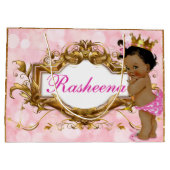  in Pink African Princess Pink & Gold Groot Cadeauzakje (Achterkant)