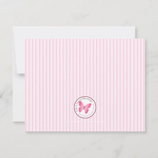  in Pink Chihuahua Kaart (Achterkant)