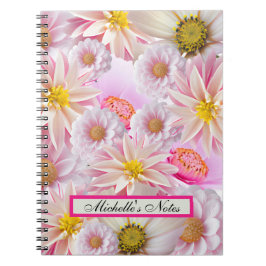   in Pink Floral Notitieboek