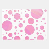  in PInk Gecoördineerde Kleur Inpakpapier Vel (Voorkant)