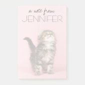  in Pink Kitten Post-it® Notes (Voorkant)