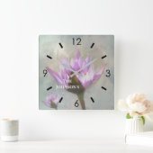  IN PINKWATER LIGT GROTE KLOOP VIERKANTE KLOK (Huis)