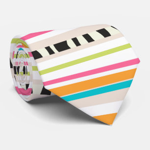 In PixDezines verstelbare strepen Stropdas