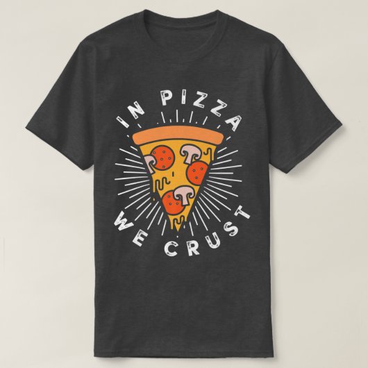 In Pizza hebben we Cool Italy Food Lover T-shirt 5 (Design voorkant)