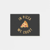 In Pizza hebben we het roest Post-it® Notes (Voorkant)