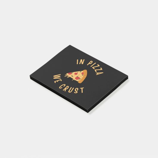 In Pizza hebben we het roest Post-it® Notes (Schuin)